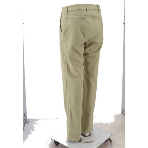 NWT LANDS' END MEN'S SLIM FIT PERFORMANCE CHINO PANTS COLOR BEACHWOOD 30X30 - Picture 4 of 7